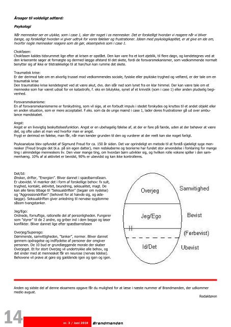 Brandmanden - Brandfolkenes Organisation