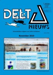 November 2010 - Delta Duikteam