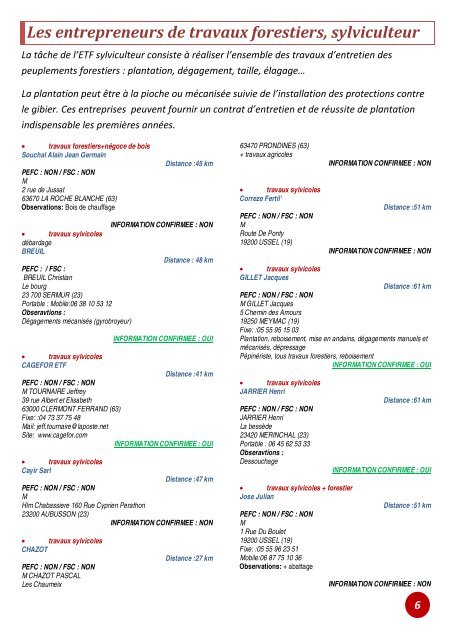 ANNUAIRE DU PROPRIETAIRE FORESTIER V12 - Le pays des ...