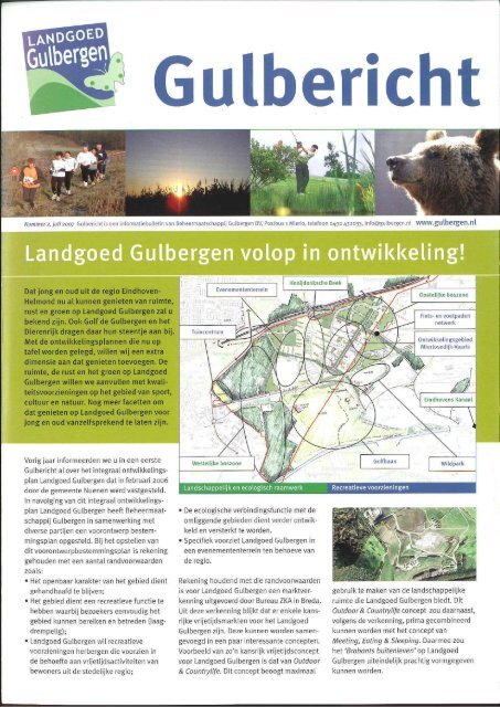 Gulbericht - juli 2007 - Landgoed Gulbergen