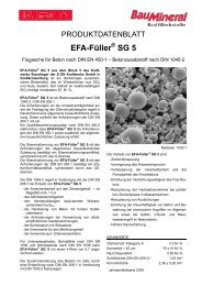 Produktdatenblatt Efa-Füller SG 5 Stand10
