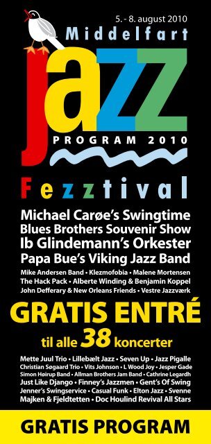 GRATIS ENTRÉ - Middelfart Jazz Fezztival