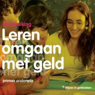 Handreiking financiële educatie primair onderwijs - Wijzer in ...