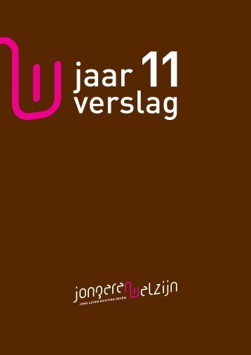 Jaarverslag 2011 Jongerenwelzijn - Welzijn, Volksgezondheid en ...