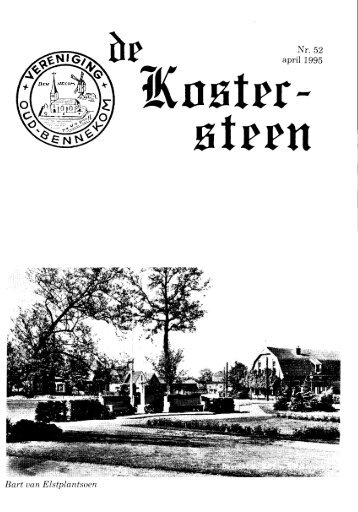 De Kostersteen nr 52 - Oud Bennekom