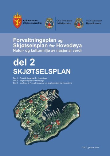 Skjøtselsplan for Hovedøya