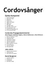 Cordovsånger