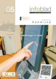 infoblad september - oktober 2012 - Gemeente Kaprijke