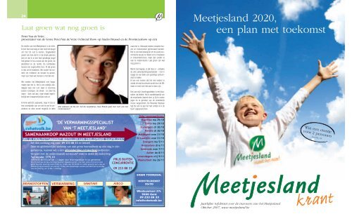 Meetjesland 2020, een plan met toekomst - Meetjesland.be