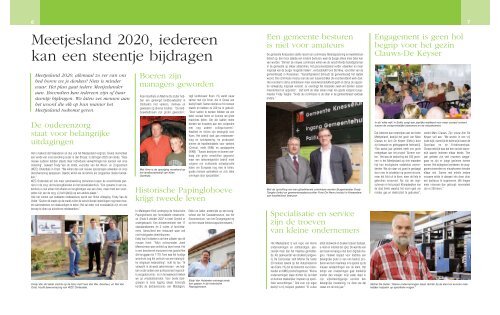 Meetjesland 2020, een plan met toekomst - Meetjesland.be