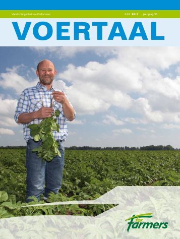 Voorlichtingsblad van ForFarmers JUNI 2011 jaargang 35