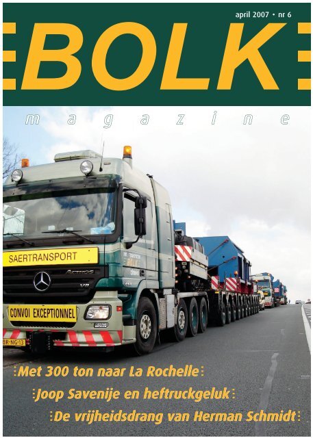 April - Bolk Transport