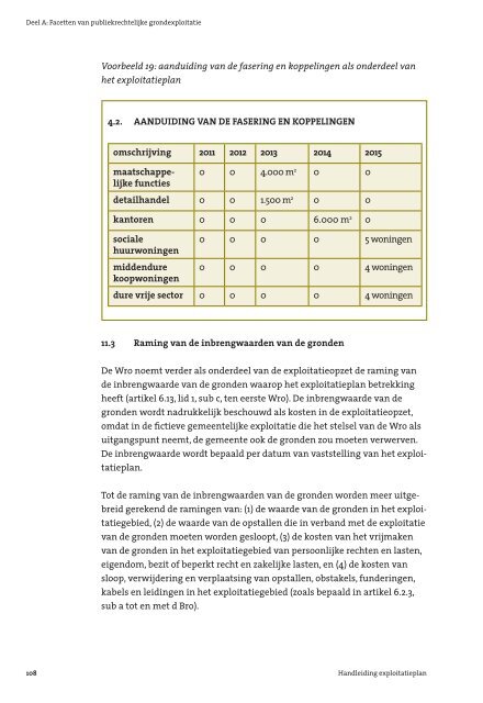 Handleiding exploitatieplan - Vereniging van Grondbedrijven