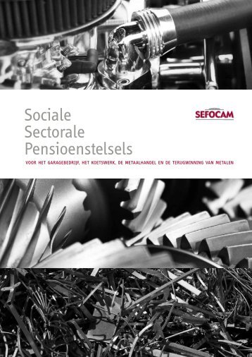 Sociale Sectorale Pensioenstelsels - Sefocam