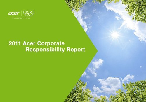 2011 Acer Corporate Responsibility Report - Acer Group