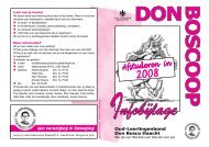 Folder 'Afstuderen in 2008' - Oud-Leerlingenbond Don Bosco Haacht