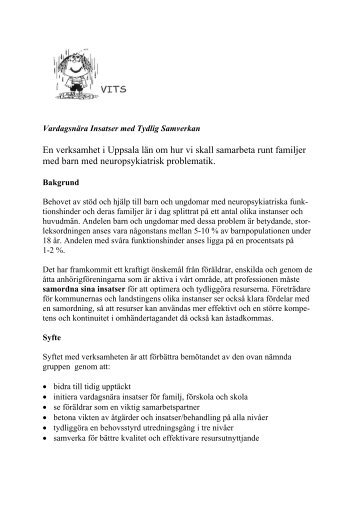 Vardagsnära Insatser i Tydlig Samverkan VITS.pdf - Tierps kommun