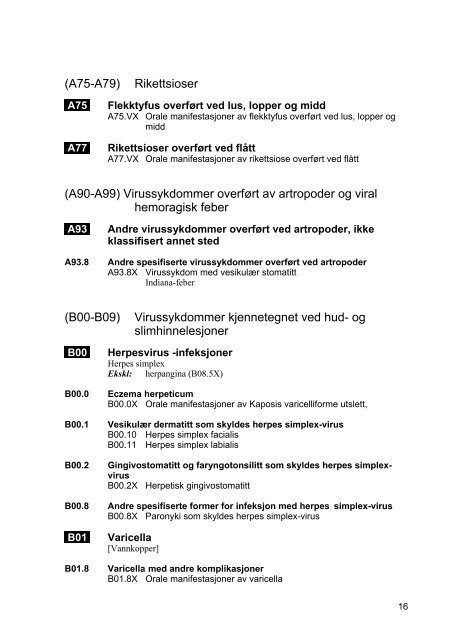 Internasjonal klassifikasjon av sykdommer og beslektede ... - KITHs