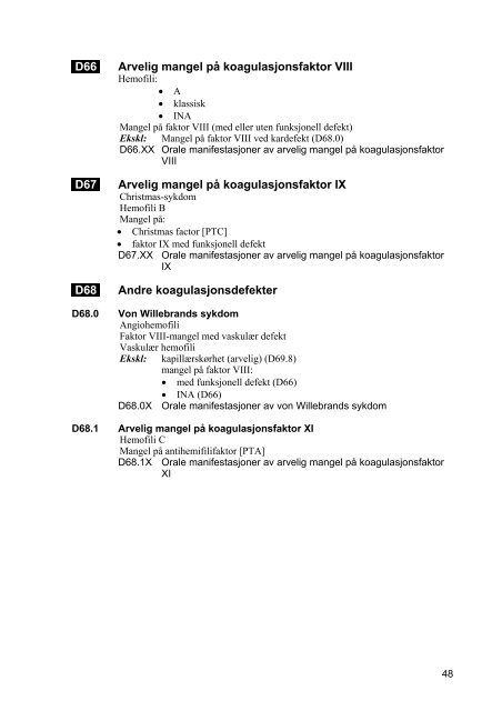 Internasjonal klassifikasjon av sykdommer og beslektede ... - KITHs