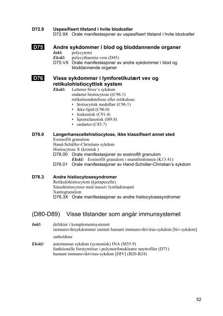 Internasjonal klassifikasjon av sykdommer og beslektede ... - KITHs