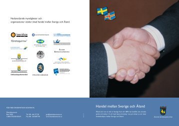 Handel mellan Åland och Sverige