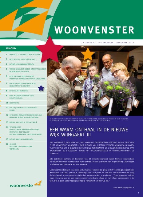 Woonvenster december 2012 - Woonveste