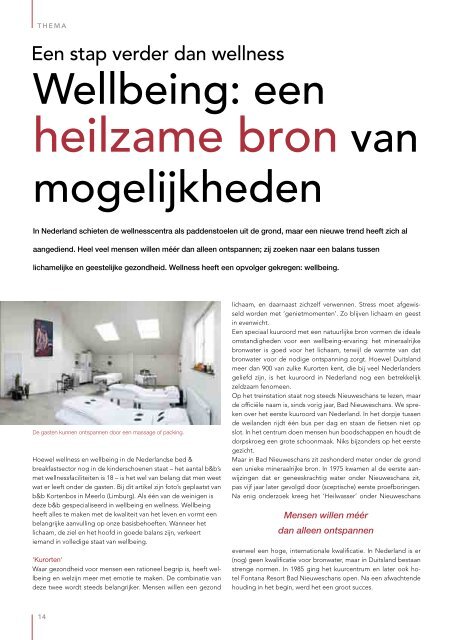 de combinatie - Bed & Breakfast nieuws