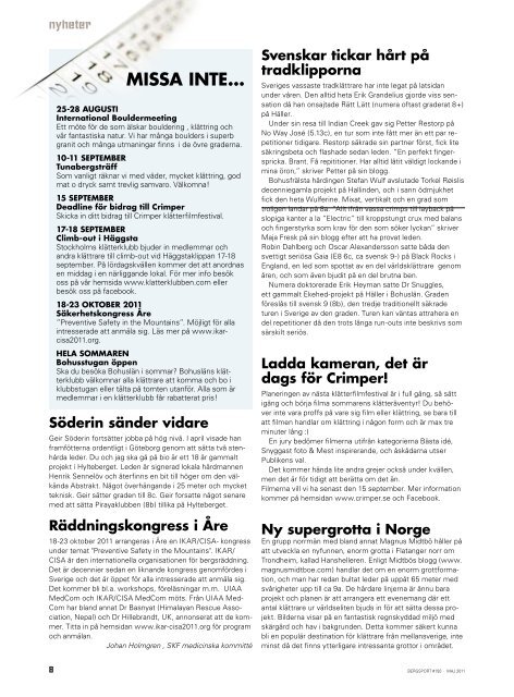 HöGT OCH VACKERT KHAN TENGRI - Svenska Klätterförbundet