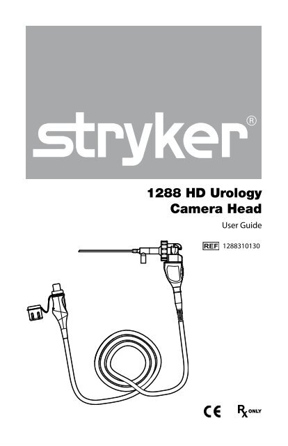 1288 HD Urology Camera Head - Stryker