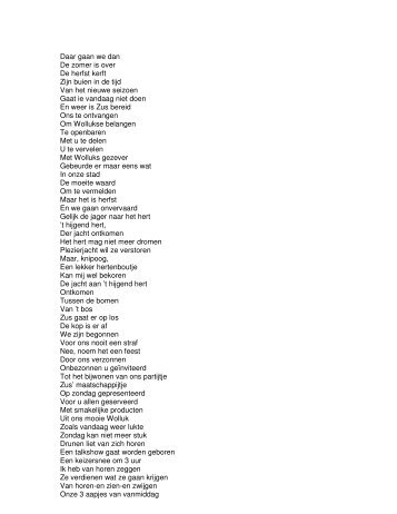 Gedicht aflevering 1 | Zus op Zondag 19 oktober 2011