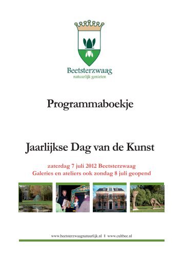 Programmaboekje 2012 - Beetsterzwaag Natuurlijk