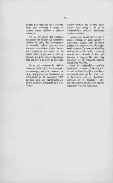 (1964) n°1 - Royal Academy for Overseas Sciences