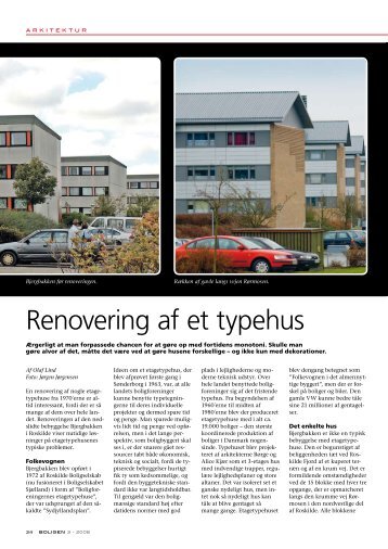 Renovering af et typehus - Triarc Arkitekter