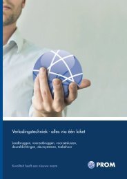 Verladingstechniek - alles via één loket - PROMStahl GmbH