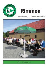 Rimmen - Hirtshals Golfklub