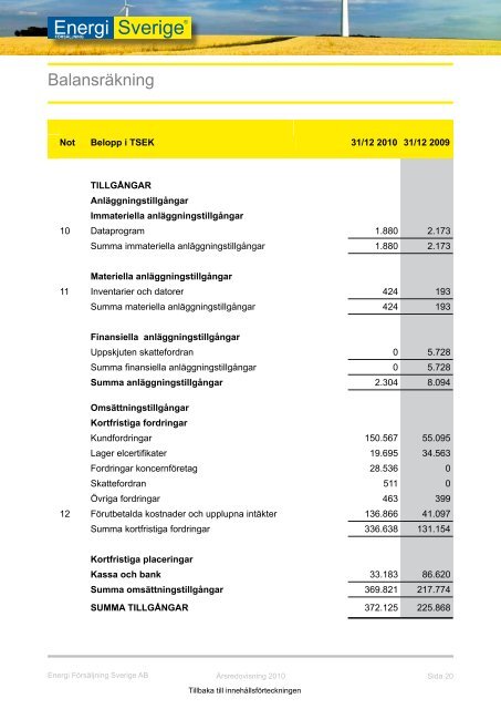 Årsredovisning - Energi Danmark