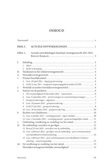 Inhoudsopgave(PDF) - Intersentia