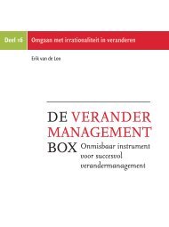 Omgaan met irrationaliteit in veranderen - Change Management ...