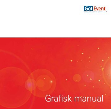 Grafisk manual Got Event - Scandinavium