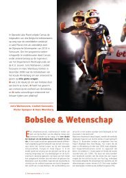 Bobslee & Wetenschap