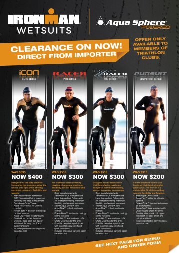 CLEARANCE ON NOW! - Nepean Triathlon