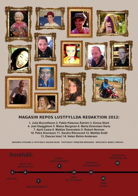 Magasin Repo | 2012