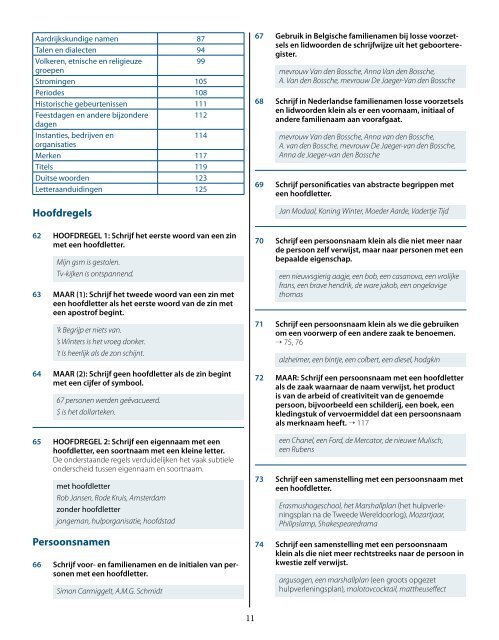 Spelling - de regels op een rij.pdf - Taaltelefoon.be