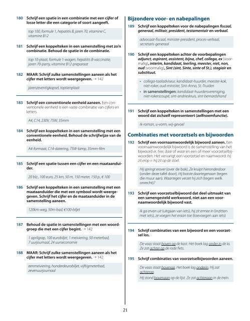 Spelling - de regels op een rij.pdf - Taaltelefoon.be