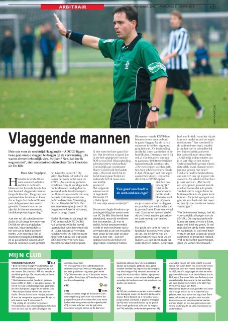 seizoen 2007/2008 nummer 3 - Rondom Voetbal