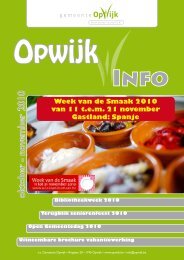 Infoblad oktober 2010 - Opwijk