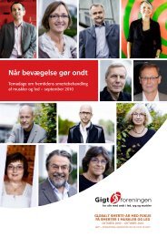 Hent magasinet (PDF) - Gigtforeningen