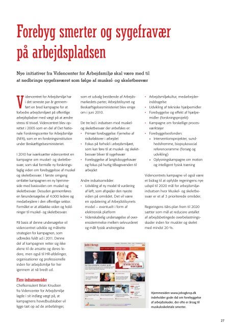 Hent magasinet (PDF) - Gigtforeningen