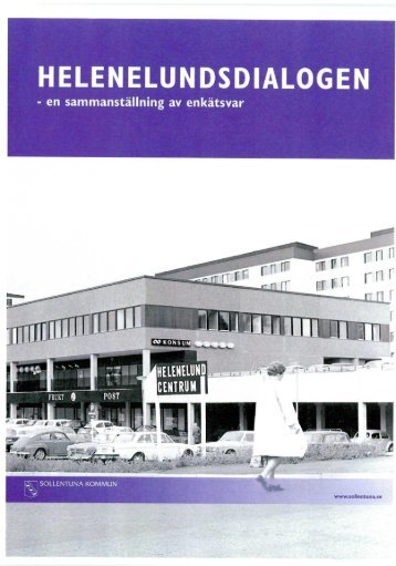 HELENELUNDSDIALOGEN - Sollentuna kommun