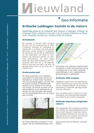 BEEL-methodiek - Nieuwland Geo-Informatie